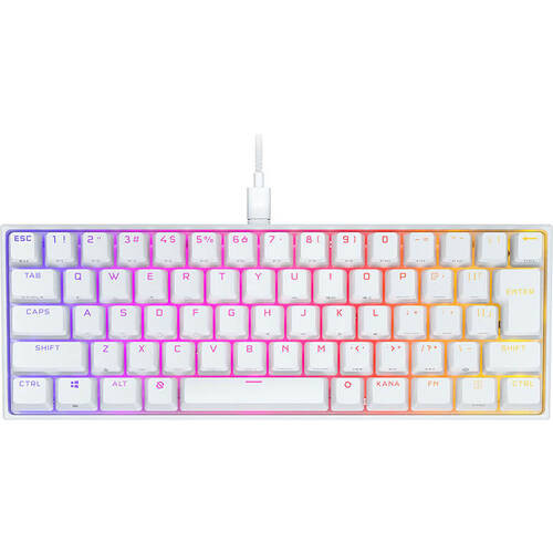 K65 RGB MINI White  [CH-9194114-JP] 有線 日本語配列60%サイズ CherryMX銀軸 ゲーミングキーボード