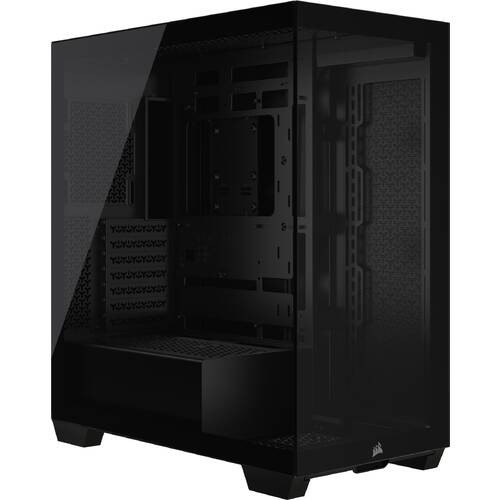 3500X Tempered Glass Mid-Tower -Black- CC-9011276-WW