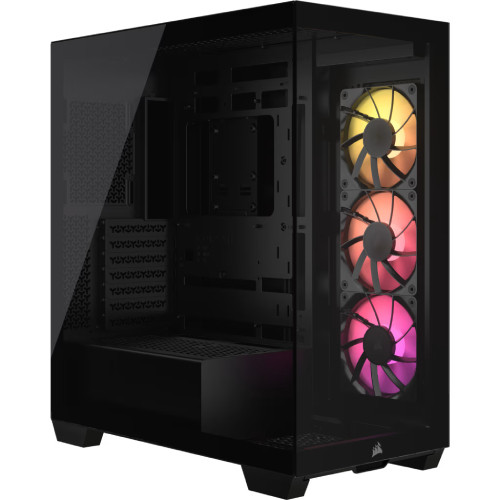 3500X ARGB Tempered Glass Mid-Tower -Black-　CC-9011278-WW