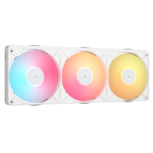 iCUE LINK RX360 II Unified Frame RGB Fans Starter Kit White　CO-9051060-WW