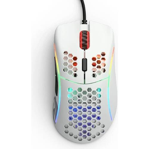 Glorious Model D Mouse (Matte White)　GD-WHITE 有線 軽量68g ゲーミングマウス