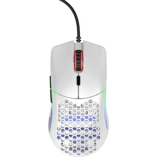 Glorious Model O Mouse (MatteWhite)　GO-WHITE 有線 軽量67g ゲーミングマウス