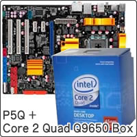 その他 ☆Core 2 Quad Q9650 Box (LGA775) + P5Q セット｜ツクモ