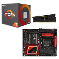 ★Ryzen 7 1700 + ASRock Fatal1ty X370 Gaming K4 + CORSAIR 16GBメモリ セット