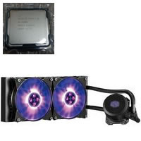★Core i9-9900K バルク + CoolerMaster MasterLiquid ML240L RGB　MLW-D24M-A20PC-R1 セット