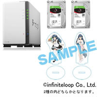 ★DiskStation DS220J と ST4000VN008（2台）セット