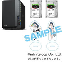★DiskStation DS220+ と ST4000VN008（2台）セット