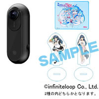 ★Insta360 ONE + DASHER MEDIUM Gaming Mouse Pad SNOW MIKU EDITION セット