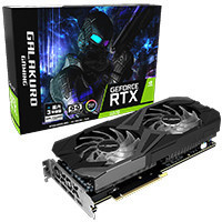 玄人志向 クロウトシコウ ☆GG-RTX3070-E8GB/OC/DF GALAKURO GAMING