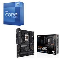 Core i7 12700K + ASUS TUF GAMING Z690-PLUS D4 セット 【DDR4対応】
