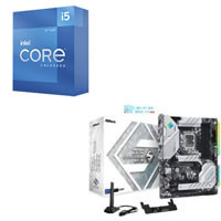 Core i5 12600K + ASRock Z690 Steel Legend WiFi 6E セット 【DDR4対応】