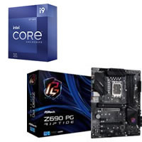 Core i9 12900KF + ASRock Z690 PG Riptide セット 【DDR4対応】