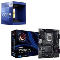Core i9 12900K + ASRock Z690 PG Riptide セット 【DDR4対応】