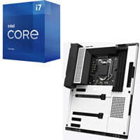 Core i7-11700 + NZXT N7-Z59XT-W1 セット