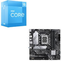 Core i3-12100 + ASUS PRIME B660M-A D4 セット 【DDR4対応】