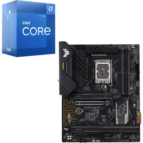 Core i7-12700 + ASUS TUF GAMING B660-PLUS WIFI D4 セット 【DDR4対応】