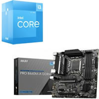 Core i3-12100 + MSI PRO B660M-A DDR4 セット 【DDR4対応】