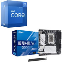 Core i7-12700 + ASRock H670M-ITX/ax セット 【DDR4対応】