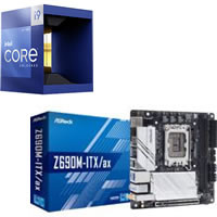 Core i9 12900K + ASRock Z690M-ITX/ax セット 【DDR4対応】
