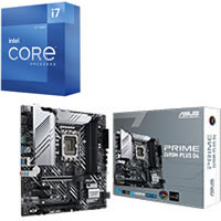 Core i7 12700K + ASUS PRIME Z690M-PLUS D4 セット 【DDR4対応】