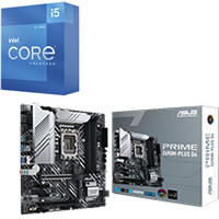 Core i5 12600K + ASUS PRIME Z690M-PLUS D4 セット 【DDR4対応】