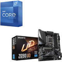 Core i7 12700K + GIGABYTE Z690 UD (rev. 1.0) セット 【DDR5対応】