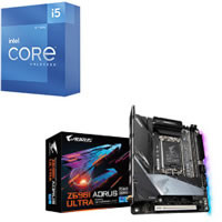 Core i5 12600K + GIGABYTE Z690I AORUS ULTRA (rev. 1.0) セット 【DDR5対応】