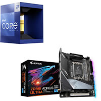 Core i9 12900K + GIGABYTE Z690I AORUS ULTRA (rev. 1.0) セット 【DDR5対応】