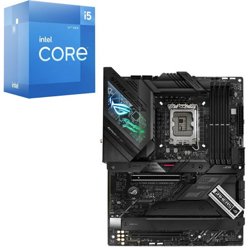Core i5-12400 + ASUS ROG STRIX Z690-F GAMING WIFI セット 【DDR5対応】
