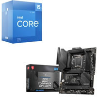 Core i5-12400F + MSI MAG B660 TOMAHAWK WIFI DDR4 セット 【DDR4対応】