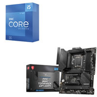 Core i5 12600KF + MSI MAG B660 TOMAHAWK WIFI DDR4 セット 【DDR4対応】