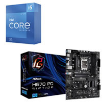 Core i5 12600KF + ASRock H670 PG Riptide セット 【DDR4対応】