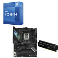 Core i7 12700K + ROG STRIX Z690-F GAMING WIFI + Kingston FURY Beast DDR5メモリ32GB(16GB x2)セット