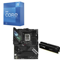 Core i5 12600KF + ROG STRIX Z690-F GAMING WIFI + Kingston FURY Beast DDR5メモリ32GB(16GB x2)セット