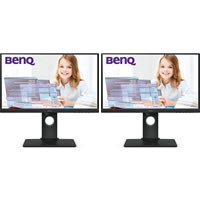 BenQ ベンキュー GW2480T 23.8インチフルHDモニター2台セット(高さ調整