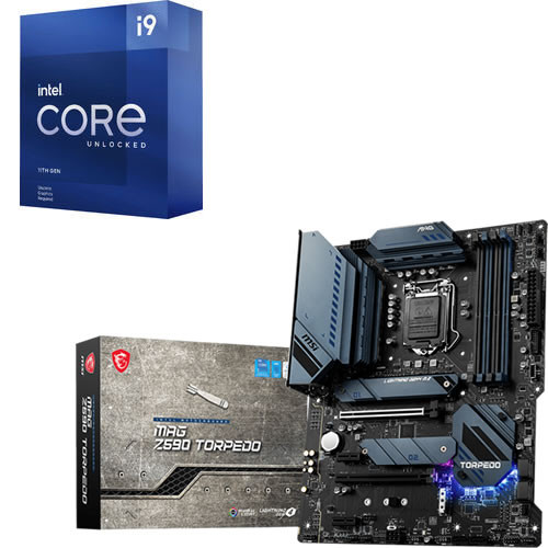 Core i9-11900KF + MSI MAG Z590 TORPEDO セット