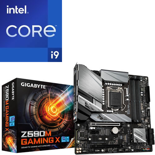 Core i9-11900K + GIGABYTE Z590M GAMING X(rev. 1.0) セット