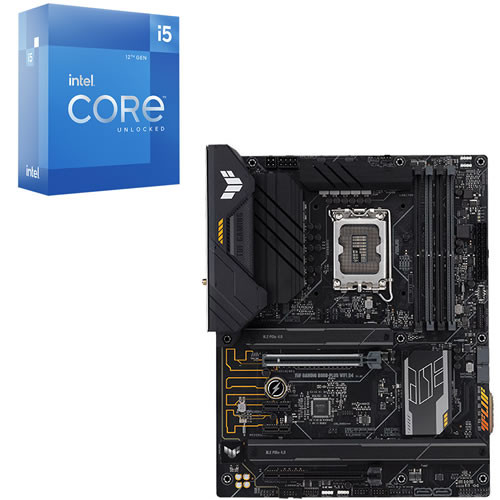 Core i5 12600K + ASUS TUF GAMING B660-PLUS WIFI D4 【DDR4対応】 セット