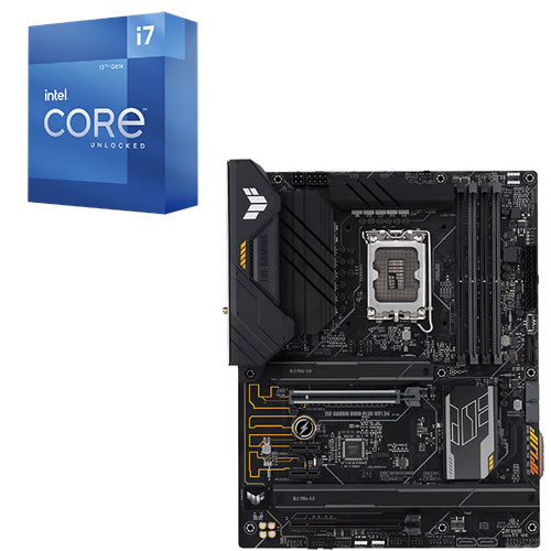 Core i7-12700 + ASUS TUF GAMING H670-PRO WIFI D4 セット 【DDR4対応】