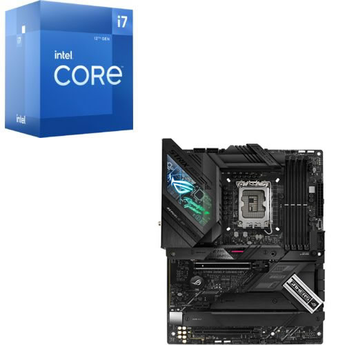 セット商品（intel + ASUS） ☆Core i7-12700 + ASUS ROG STRIX Z690-F