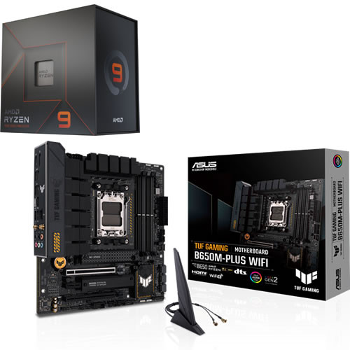 セット商品（AMD + ASUS） ☆AMD Ryzen9 7900X + ASUS TUF GAMING