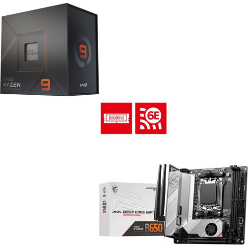 セット商品（AMD + MSI） AMD Ryzen9 7900X + MSI MPG B650I EDGE WIFI