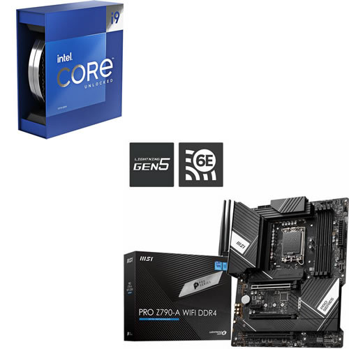 ★Core i9-13900K + MSI PRO Z790-A WIFI DDR4 セット 【PCIe 5.0対応】