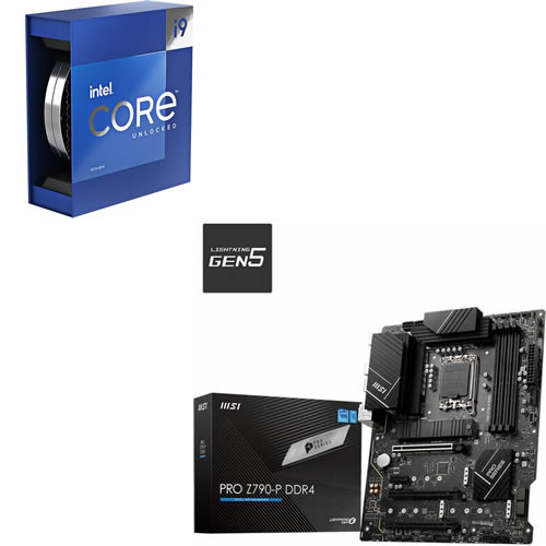 ★Core i9-13900K + MSI PRO Z790-P DDR4 セット 【PCIe 5.0対応】