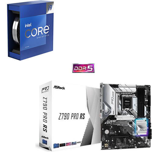 ★Core i9-13900K + ASRock Z790 Pro RS セット 【PCIe 5.0対応】