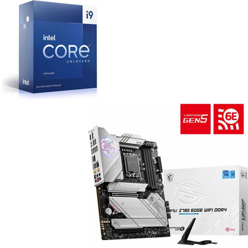 Core i9-13900KF + MSI MPG Z790 EDGE WIFI DDR4 セット 【PCIe 5.0対応】