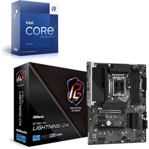Core i9-13900KF + ASRock Z790 PG Lightning/D4 セット 【PCIe 5.0対応】