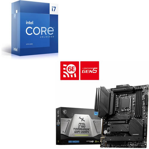 Core i7-13700K + MSI MAG Z790 TOMAHAWK WIFI DDR4 セット 【PCIe 5.0対応】