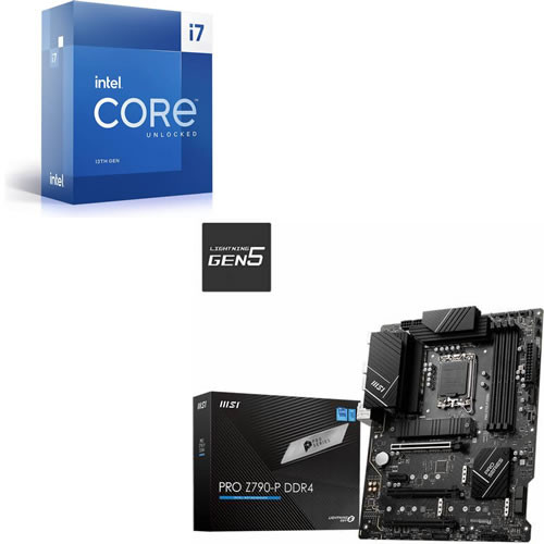 Core i7-13700K + MSI PRO Z790-P DDR4 セット 【PCIe 5.0対応】