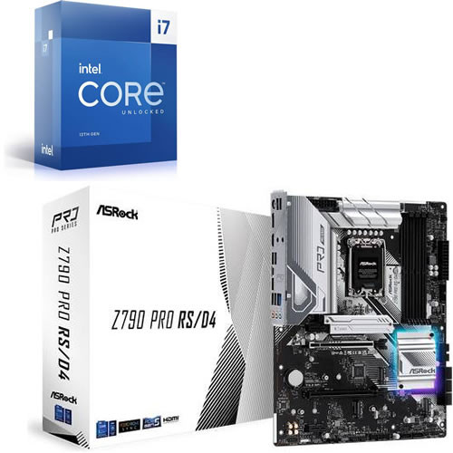 Core i7-13700K + ASRock Z790 Pro RS/D4 セット 【PCIe 5.0対応】
